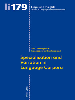 cover image of Specialisation and Variation in Language Corpora